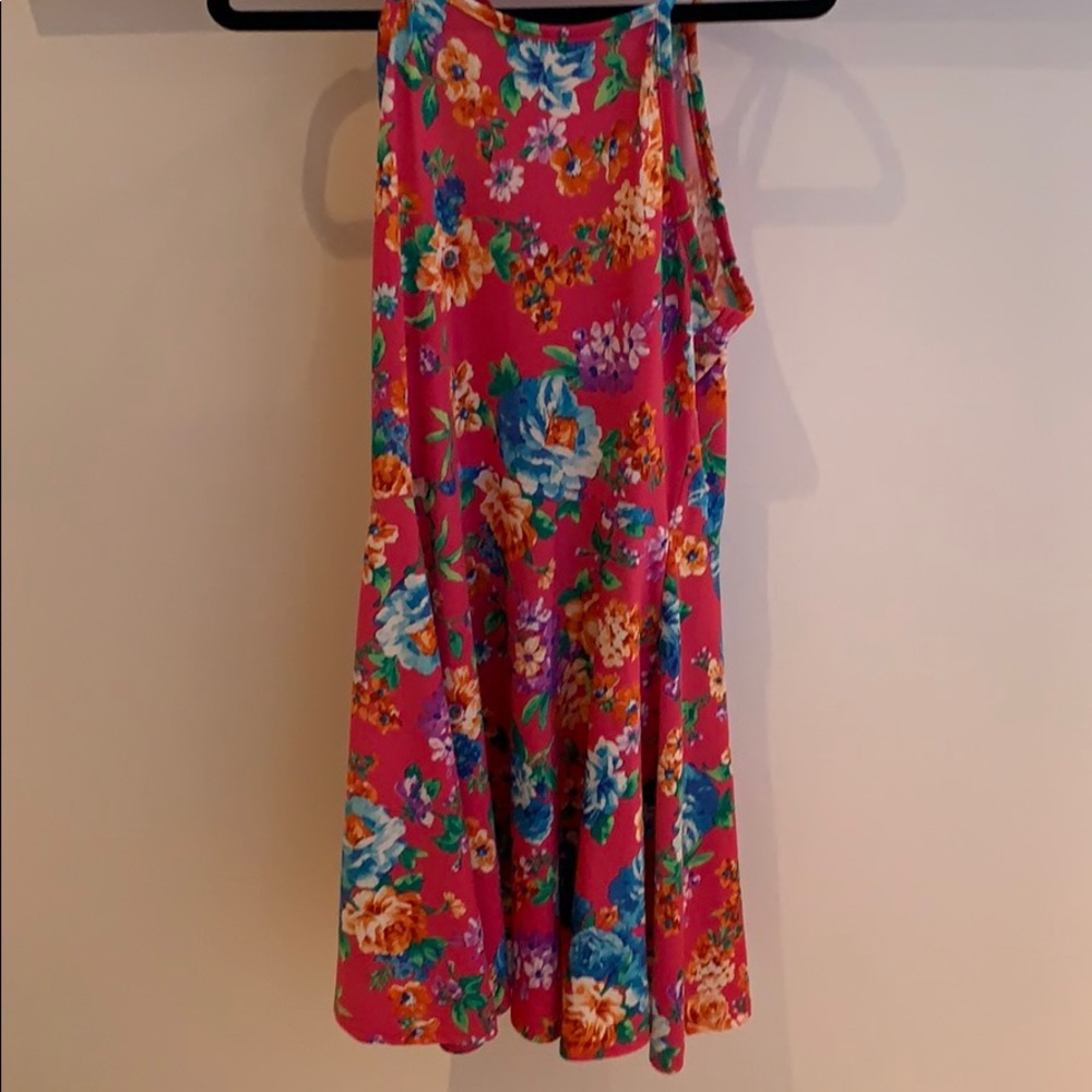 Pink rayon sundress